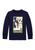 商品Ralph Lauren | Toddler Boys Polo Ski Cotton Long Sleeve Graphic T-Shirt颜色CRUISE NAVY
