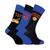 商品第2个颜色Black, Sock Snob | Mens Retro Gaming Funky Novelty Video Game Socks 6-11 | 3 Pairs