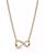 颜色: Gold, PANDORA | Moments Sterling Sparkling Cubic Zirconia Infinity Collier Necklace