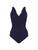 颜色: MIDNIGHT BLUE, Miraclesuit Swim | Pin Point Oceanus One-Piece Swimsuit