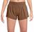 颜色: Lt British Tan, NIKE | Nike Women's One Dri-FIT Mid-Rise 3" Brief-Lined Shorts