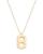 颜色: B, Bloomingdale's | Helium Initial Pendant Necklace in 14K Gold, 16"-18"