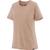 商品Patagonia | Capilene Cool Daily Short-Sleeve Shirt - Women's颜色Cozy Peach/Dark Cozy Peach X-Dye