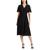 Ralph Lauren | Belted Georgette Dress, 颜色Black