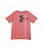 商品第6个颜色Red/Black, Under Armour | Tech Split Logo Hybrid Short Sleeve (Big Kids)