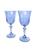 商品第6个颜色COBALT BLUE, Estelle Colored Glass | Tinted Regal Goblets 2-Piece Set