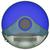 商品第1个颜色blue, Pet Life | Pet Life  'Axler' Triple Rotating Rake Deshedder and Dematting Grooming Pet Comb