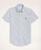Brooks Brothers | Stretch Regent Regular-Fit Sport Shirt, Non-Iron Short-Sleeve Bengal Stripe Oxford, 颜色Sodalite