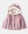 颜色: Pink, Carter's | Baby Boys or Baby Girls Sherpa-Lined Cardigan