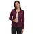 Tommy Hilfiger | Women's Faux-Suede Long-Sleeve Band Jacket, 颜色Winetasting
