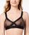 颜色: Black, DKNY | Sheers Mesh Cutout Bralette DK4084