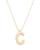 颜色: C, Bloomingdale's | Helium Initial Pendant Necklace in 14K Gold, 16"-18"