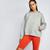 color Dk Grey Heather-White |, Jordan | Jordan Essentials - Women Hoodies
