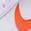 颜色: White/ Safety Orange, NIKE | Court Shot Low Top Sneaker