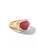 颜色: RUBY, David Yurman | Shipwreck Signet Ring in 18K Yellow Gold