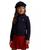 颜色: Navy, Ralph Lauren | Toddler & Little Girls Mini-Cable Cotton Full-Zip Hoodie