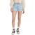 颜色: Medium Indigo, Levi's | Women's 501 Button Fly Cotton High-Rise Denim Shorts