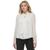 商品Tommy Hilfiger | Women's Clip-Dot Pleated Tie-Neck Top颜色Ivory