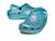 color Pure Water/Mermaid, Crocs | Classic Glitter Clog (Little Kid/Big Kid)