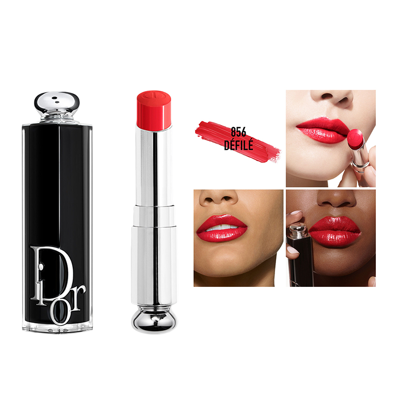 商品Dior | Dior迪奥魅力新黑管保湿光泽唇膏口红3.2g 正装/替换装颜色正装856