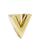 商品第22个颜色Gold - V, Moleskine | Initial Gold Plated Notebook Charm