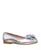 颜色: Silver-Tone Metallic, Nina | Big Girls Jeanesse Ballet Flats