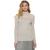 商品第1个颜色Heather Oatmeal/frost Grey, DKNY | Women's Striped Ribbed-Knit Turtleneck Sweater