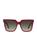 商品Celine | 55MM Oversized Square Sunglasses颜色SHINY BORDEAUX