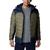 color Stone Green / Collegiate Navy, Columbia | Columbia Men's Autumn Park Down Hooded Jacket