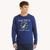 颜色: blue depths, Nautica | Nautica Mens Sailing Club Long-Sleeve Sleep T-Shirt