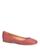 color Tawny Red, Chloé | Women's Lauren Ballet Flats