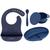 颜色: Navy, Bazzle Baby | Foodie Silicone Feeding Set by Bazzle Baby, Choose Color