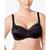 color Black with Private Jet Lace, Bali | One Smooth U Balconette Shaping Underwire Bra DF4823