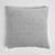 颜色: Light Grey, in homeware | ïn home Cotton Velvet Cushion - Dark Grey - 50x50cm