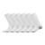 商品New Balance | Cushioned Crew Socks 6 Pack颜色LAS83366WT/WHITE