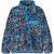 Patagonia | Lightweight Synchilla Snap-T Pullover - Kids', 颜色Fitz Roy Patchwork: Lagom Blue