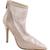 color Nude/Rhinestone, Charles David | Charles by Charles David Pursue Women's Mesh Embellished Stiletto Booties