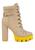商品第1个颜色Brown, London Rag | Larch Cushion Collared Biker Boot