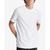 商品Calvin Klein | Men's Doorstep Logo Crewneck T-Shirt颜色Brilliant White