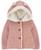 颜色: Pink, Carter's | Baby Faux-Sherpa-Lined Hooded Jacket