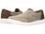 商品Nunn Bush | City Walk Canvas Moc Toe Slip-On颜色Stone