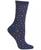 颜色: Denim Heather, Hot Sox | 小心心袜子Hot Sox Women's Tiny Hearts Trouser Socks