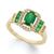 颜色: Emerald/Yellow Gold, Macy's | Sapphire (1 ct. t.w.) and Diamond (1/5 ct. t.w.) Ring in 14k Gold (Also available in Emerald and Ruby)