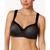 color Black Whisper Dot, Bali | One Smooth U Balconette Shaping Underwire Bra DF4823