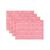 颜色: Pink Blush, Kate Spade | in the Loop Placemats Reversible 4 Pack Set