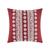 颜色: Red, Levtex | Khotan Embroidered Decorative Pillow, 18" x 14"
