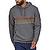 color Gravel Heather, Patagonia | Patagonia Men's Line Logo Ridge Stripe Uprisal Hoodie