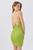 商品Urban Outfitters | UO Tyra Strappy-Back Mini Dress颜色Green