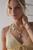 颜色: Market Gold/ Multi, Urban Outfitters | Tapas Triple Layering Charm Necklace Set