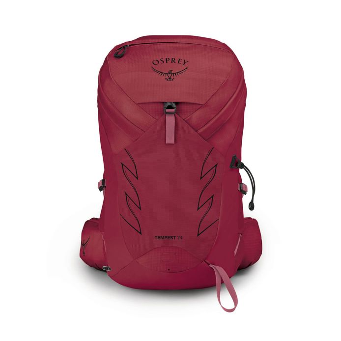 颜色: 莓红色, Osprey | OSPREY 鹞鹰KYTE68L/58L/48L/38L登山包 女户外旅行包 双肩背包大容量徒步包 黑色/紫红色/卡其色